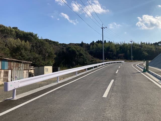 宮崎市発注ガードレール工事2